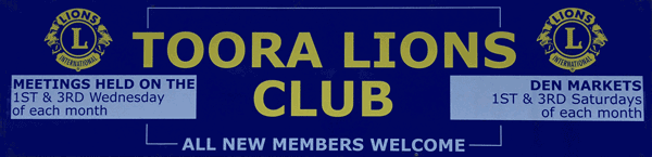 Toora Lions Club
